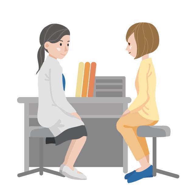 診察のイメージイラスト